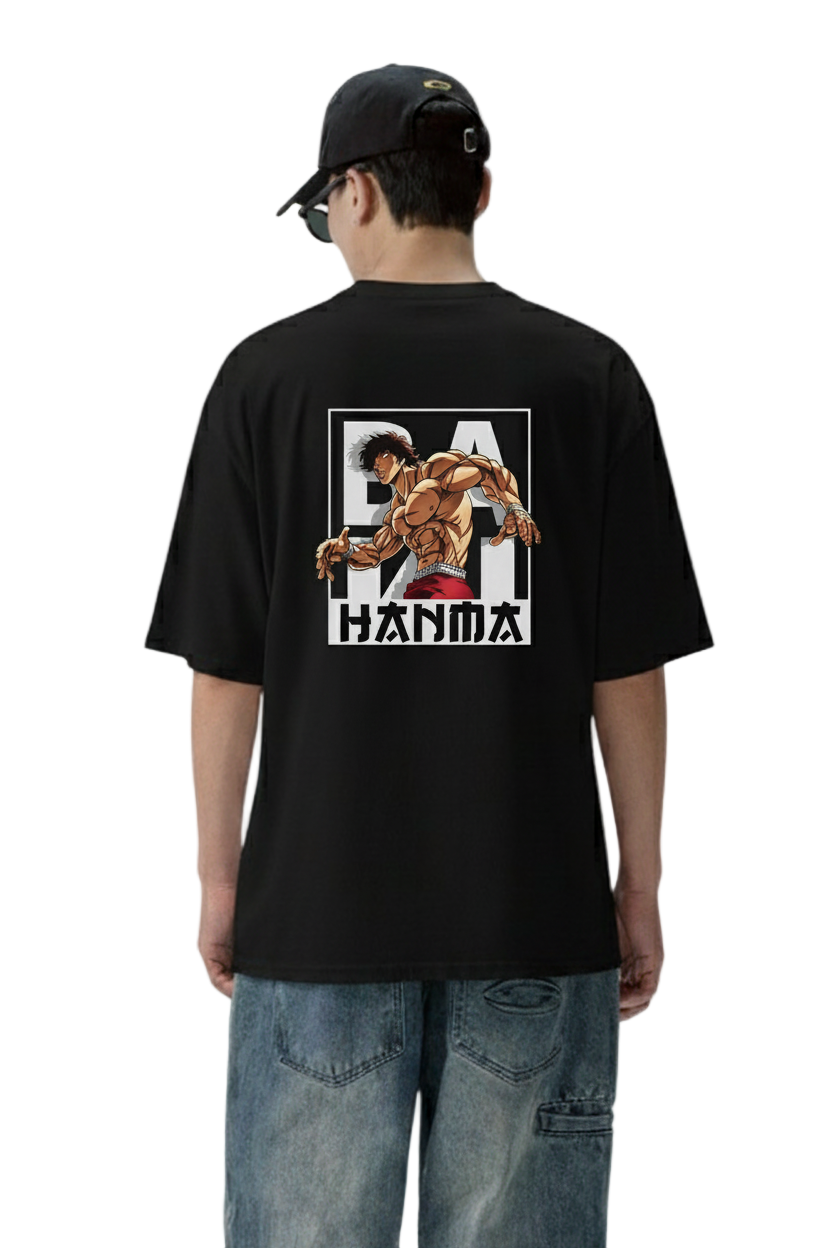 Baki Hanma Oversized Tshirt
